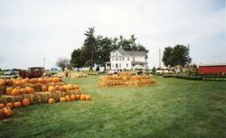 Ackerman Farm House and Pumpkins Ackerman Farm House and Pumpkins