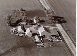 Aerial View of Bridger Farm, circa 1943 Aerial View of Bridger Farm, circa 1943
