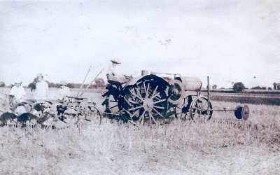Farm Equipment on Black Farm, 1918 Farm Equipment on Black Farm, 1918