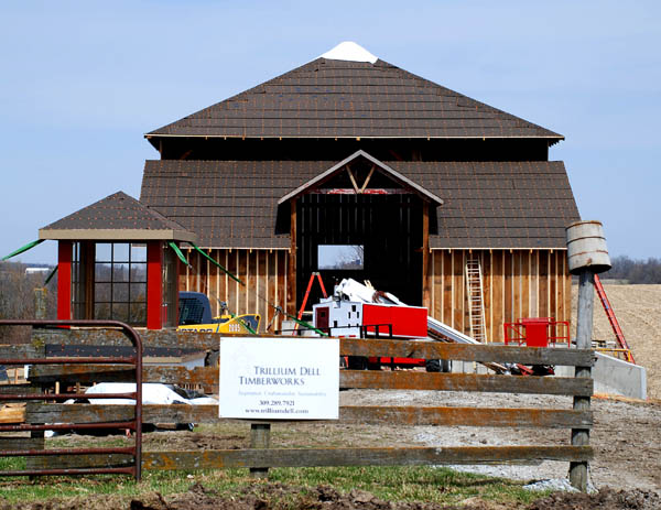 Barn Restoration Project, Aledo, IL