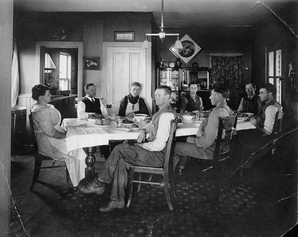 Hired Men at Dinner Hired Men at Dinner