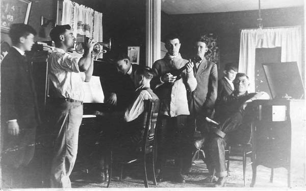 Hired Men Playing Music Hired Men Playing Music