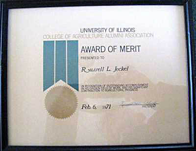 U. of I. Award