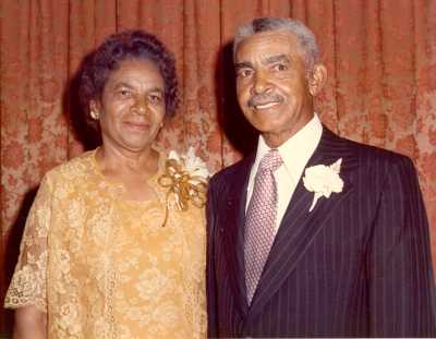 Lloyd Johnson's Parents, 1972-50th Anniversary