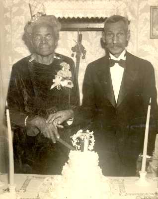 Lloyd Johnson's Grandparents' 50th Anniversary, 1945