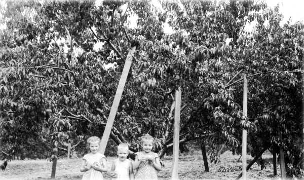 Kids with Fruit