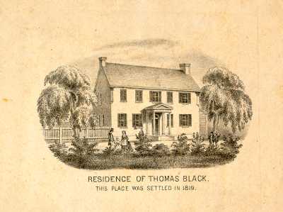 Black Farmhouse, circa 1850